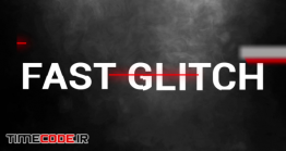 دانلود پروژه آماده داوینچی ریزالو : تایتل پارازیت Fast Glitch Titles