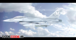 دانلود پروژه آماده افترافکت : لوگو انیمیشن جت جنگی Fighter Jet Logo