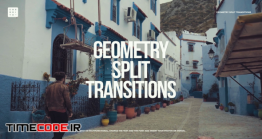 دانلود رایگان پروژه آماده پریمیر : ترنزیشن Geometry Split Transitions