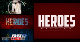 دانلود پروژه آماده افترافکت : لوگو کمیک بوک Heroes Logo Intro