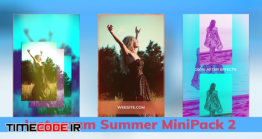 دانلود پروژه آماده افترافکت : استوری اینستاگرام Instagram Summer Stories MiniPack Vol. 2