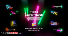 lower thirds neon titles 5 310084 59 10 206