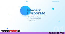 دانلود رایگان پروژه آماده پریمیر : تیزر معرفی کسب و کار Modern Corporate