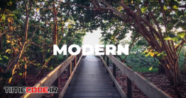 دانلود رایگان پروژه آماده پریمیر : اسلایدشو Modern Slideshow