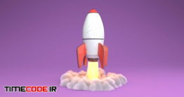 دانلود پروژه آماده داوینچی ریزالو : لوگو موشک Rocket Logo Reveal
