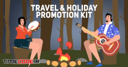 دانلود پروژه آماده افترافکت : موشن گرافیک تور گردشگری Travel & Holiday Promotion Kit