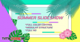 دانلود پروژه آماده پریمیر : اسلایدشو تابستان Tropical Slideshow