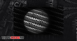 دانلود پروژه آماده افترافکت : تایپوگرافی Typography Patterns