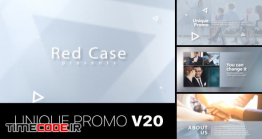 دانلود پروژه آماده افترافکت : تیزر تبلیغاتی Unique Promo V20 | Corporate Presentation