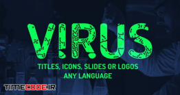 دانلود پروژه آماده افترافکت : استوری اینستاگرام ویروس Virus Titles