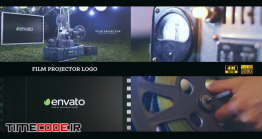 دانلود پروژه آماده افترافکت : لوگو پروژکتور سینمایی Film Projector Logo 4K