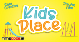 دانلود فونت انگلیسی فانتزی  Kids Place