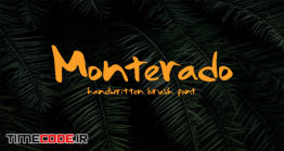 دانلود فونت انگلیسی فانتزی Monterado