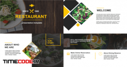 دانلود پروژه آماده افترافکت : تیزر تبلیغاتی رستوران Restaurant Presentation