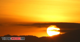 دانلود فوتیج طلوع خورشید Rising Sun Close-up