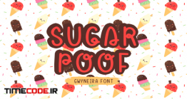 دانلود فونت انگلیسی فانتزی Sugar Poof