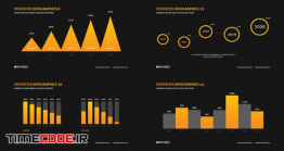 دانلود پروژه آماده افترافکت : نمودار اینفوگرافی Company Infographics Presentation