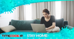 دانلود پروژه آماده پریمیر : اسلایدشو در خانه بمانیم Stay Home Virus Opener