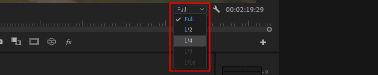 راهنمای حل مشکل کندی در پریمیر 2 Premiere Pro Lag Lower Playback Resolution