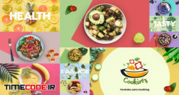 دانلود پروژه آماده افترافکت : وله غذا سالم Health Food Intro