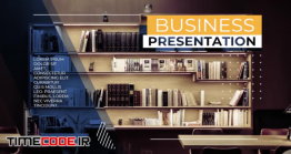 دانلود پروژه آماده پریمیر : معرفی خدمات و محصولات Minimal Business Presentation
