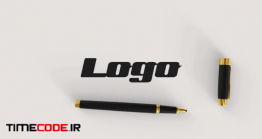 دانلود پروژه آماده افترافکت : لوگو خودنویس + موسیقی Pen Logo Reveal