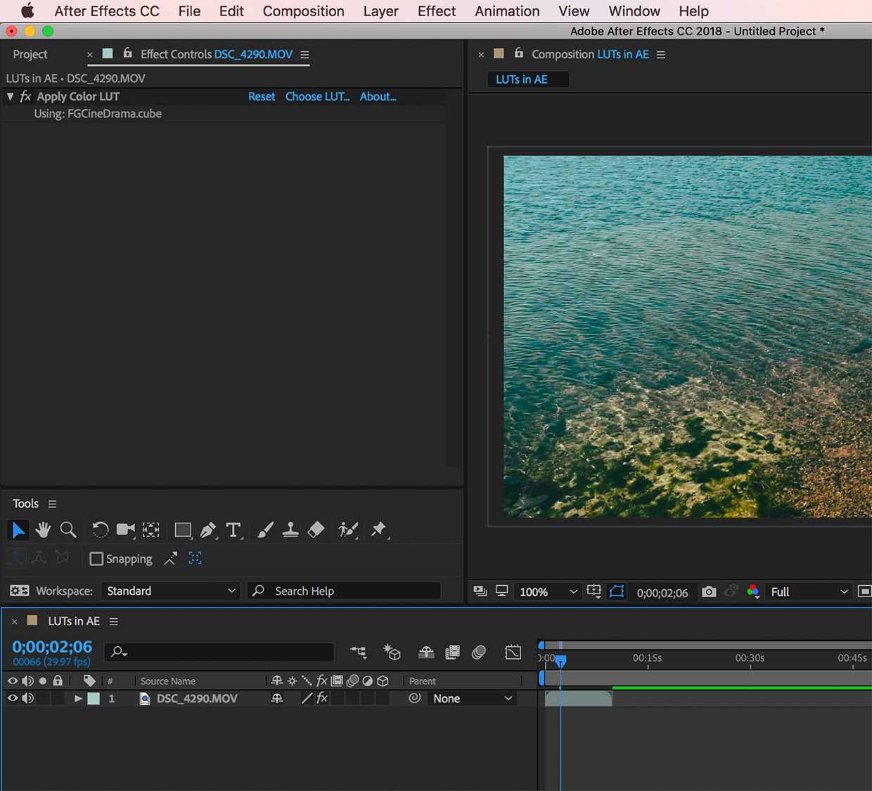 How to Import and Apply LUTs in After Effects 