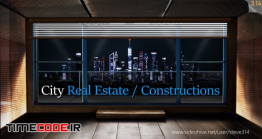 دانلود پروژه آماده افترافکت : لوگو موشن مسکن و املاک City Real Estate | Constructions Logo