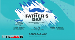 دانلود پروژه آماده افترافکت : وله روز پدر Fathers Day Titles