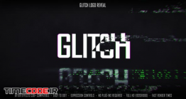 دانلود پروژه آماده افترافکت : لوگو پارازیت Glitch Logo Reveal