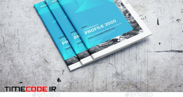 دانلود قالب لایه باز ایندیزاین  بروشور معرفی شرکت Company Profile 2020