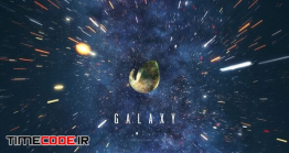 دانلود پروژه آماده افترافکت : لوگو کهکشان Galaxy Space Logo Reveal