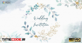 دانلود پروژه آماده افترافکت : کارت دعوت عروسی Wedding Invitation
