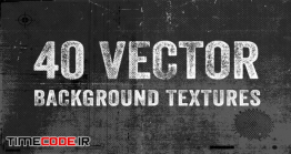 دانلود 40 تکسچر کثیفی Vector Background Textures