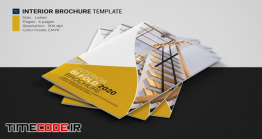 دانلود فایل لایه باز بروشور معماری داخلی Interior Brochure Template