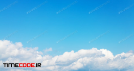 دانلود عکس استوک : آسمان آبی و ابر ها Blue Sky And Clouds