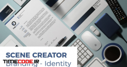 دانلود جعبه ابزار ساخت تصاویر گرافیکی Branding / Identity Scene Creator