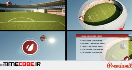 دانلود پروژه آماده افتر افکت : بسته تلویزیونی برنامه فوتبال Broadcast Soccer ID Package