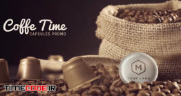 دانلود پروژه آماده افترافکت : تیزر تبلیغاتی قهوه و کافی شاپ Coffee Capsules Promos
