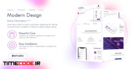 دانلود پروژه آماده افترافکت : تیزر معرفی اپلیکیشن Colorful App Presentation