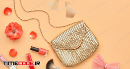 دانلود عکس استوک : کیف آرایشی زنانه Cosmetic