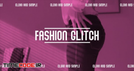 دانلود پروژه آماده افترافکت : وله فشن Fashion Glitch Opener