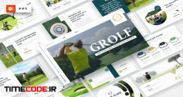 دانلود قالب پاورپوینت ورزشی GROLF – Golf Club & Sport Powerpoint Template