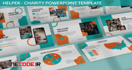 دانلود قالب پاورپوینت خیریه  Helper – Charity Powerpoint Template