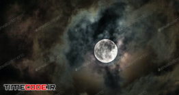 دانلود عکس استوک : ماه در شب October Night Sky