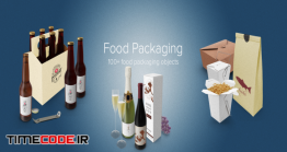 دانلود مجموعه عکس بدون پس زمینه : غذا و خوراکی Food Packaging Collection