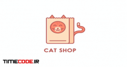 دانلود فایل لایه باز لوگو پت شاپ Pet Cat Shop