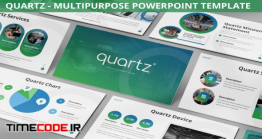 دانلود قالب پاورپوینت چند منظوره Quartz – Multipurpose Powerpoint Template