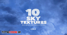 دانلود تکسچر آسمان و ابر Sky Textures X10 Vol2