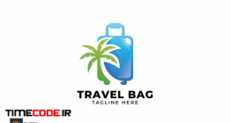 دانلود فایل لایه باز لوگو آژانس هواپیمایی Travel Bag – Logo Template
